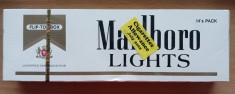 Cartus de tigari Marlboro Lights - 14 pcs. din anul 2002 - Sigilat/Colectie