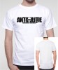 Tricou Parazitii Antimilitie Unisex, Bumbac 100%, Negru/Alb, Marimi S-XXL, Hip Hop