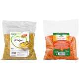 Pachet Bulgur 500g + Linte Rosie Decorticata 500g