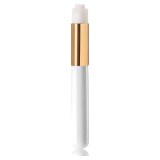 Cumpara ieftin Perie compacta pentru curatarea si spalarea genelor, a tenului sau a nasului, perii foarte moi, 10 cm, Alb / Auriu