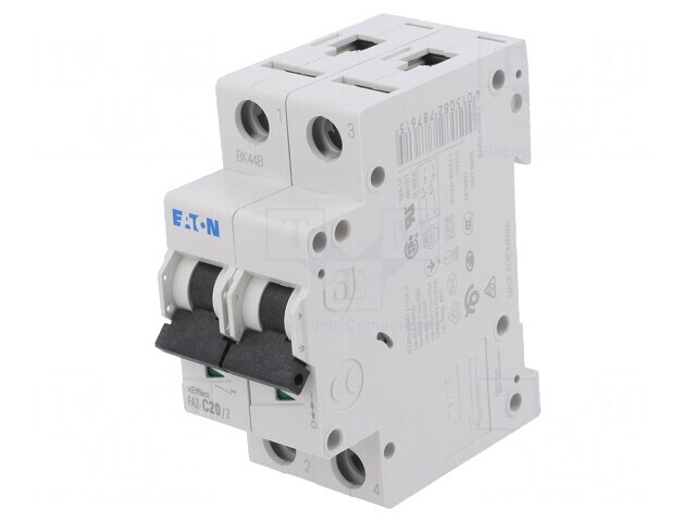 &Icirc;ntrerupător de supracurent 20A 2P 230/400V 15kA