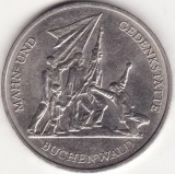 Moneda Republica Democrata Germana - 10 Mark 1972 - Memorialul Buchenwald