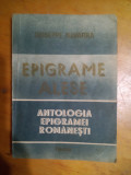 Epigrame alese-antologia epigramei romanesti-Giuseppe Navarra