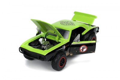 JADA MASINUTA METALICA TESTOASELE NINJA RAPHAEL CHEVY CAMARO 1:24 SuperHeroes ToysZone foto