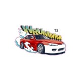 Abtibild &quot; MASINA WRUMM &quot; Cod:TAG 069 / T3 Automotive TrustedCars, Oem