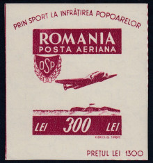 ROMANIA 1946 LP 201 OSP NEDANTELAT MNH foto