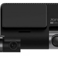 Camera video auto 70mai Dash Cam 4K A800S + Camera Spate Mai Rear Camera RC06 (Negru)