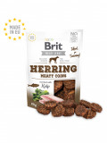 Recompense pentru caini Brit Jerky Meaty Coins cu Hering, 80g