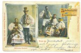 1991 - SIBIU, Etnici Sasi, Litho, Romania - old postcard - used - 1904, Circulata, Printata