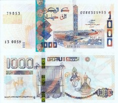 ALGERIA 1.000 dinars 2018 UNC!!!