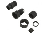 Conector circular mufă B 3 PIN 5A IP67 drept