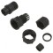 Conector circular mufă B 3 PIN 5A IP67 drept