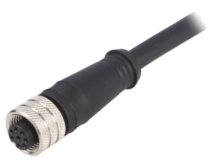 Conector M12 mamă 8 pini IP67