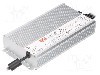 Alimentator pentru LED, 48V DC, 12,5A, 600W, MEAN WELL - HLG-600H-48B