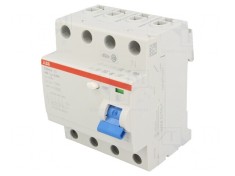 &Icirc;ntrerupător diferenţial 40A 30mA 4 poli 400V
