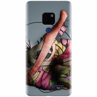 Husa silicon pentru Huawei Mate 20, Abstract Minimalistic Hands foto