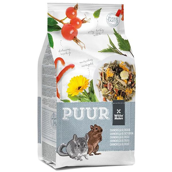 PUUR Chinchilla &amp;amp; Degu - gourme m&uuml;slii pentur Chinchilla și Degu 500 g