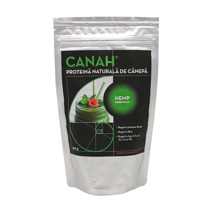 PUDRA PROTEICA DE CANEPA 300gr CANAH