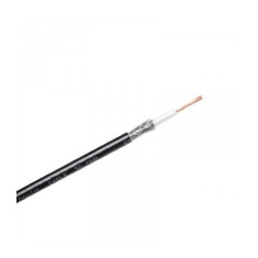 Cablu COAXIAL H155 50 ohm 5.4mm PVC negru CABLETECH