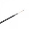 Cablu COAXIAL H155 50 ohm 5.4mm PVC negru CABLETECH