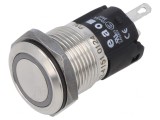 Lampă LED control albastru 24V 16mm