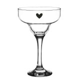 Cumpara ieftin Set 12 pahare sticla martini 7x17 cm, 200 ml
