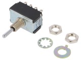 Comutator Basculant 4PDT ON-OFF-ON 6A 125VAC 6VDC