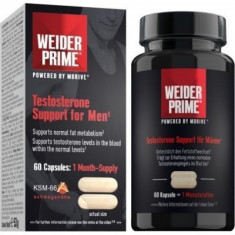 Weider Prime Testosterone Support for Men 60 Caps foto