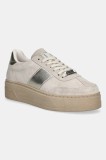 Steve Madden sneakers din piele intoarsă Moxy culoarea bej, SM11003414
