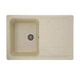 Chiuveta din compozit de granit pentru bucatarie ELEFANT PREMIUM 7850 VERONA Nisip 775 x 495 mm Innovative ReliableTools