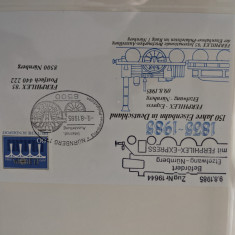 germania - Timbre trenuri, locomotive, cai ferate, nestampilate MNH