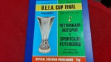 Program fianala Cupa UEFA Tottenham - SC Feyenoord