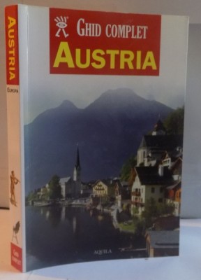 GHID COMPLET, AUSTRIA, ACEST GHID CUPRINDE HARTILE ORIGINALE IN LIMBA ENGLEZA foto