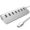Hub Usb Port Splitter Sursă De Alimentare Activă Rapid 7X Usb 3.0