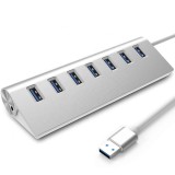 Hub Usb Port Splitter Sursă De Alimentare Activă Rapid 7X Usb 3.0