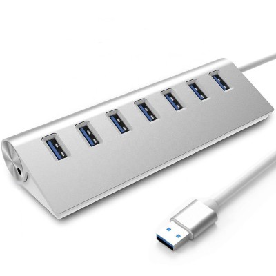 Hub Usb Port Splitter Sursă De Alimentare Activă Rapid 7X Usb 3.0 foto
