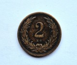 Ungraia _ 2 Fillere 1898 K.B. _ km # 481