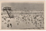 AMS - ILUSTRATA 1297, MAMAIA - SPRE TOBOGAN, ANUL 1958, cu perforari