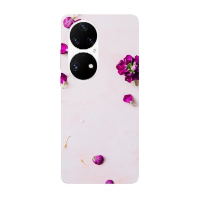 Husa compatibila cu Huawei P40 Pro model Flower petals, Silicon, TPU, Viceversa foto