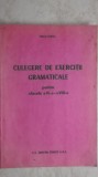 Olga Chitu - Culegere de exercitii gramaticale pentru clasele a IV-a - a VIII-a