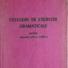 Olga Chitu - Culegere de exercitii gramaticale pentru clasele a IV-a - a VIII-a