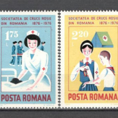 Romania.1976 100 ani Crucea Rosie CR.320