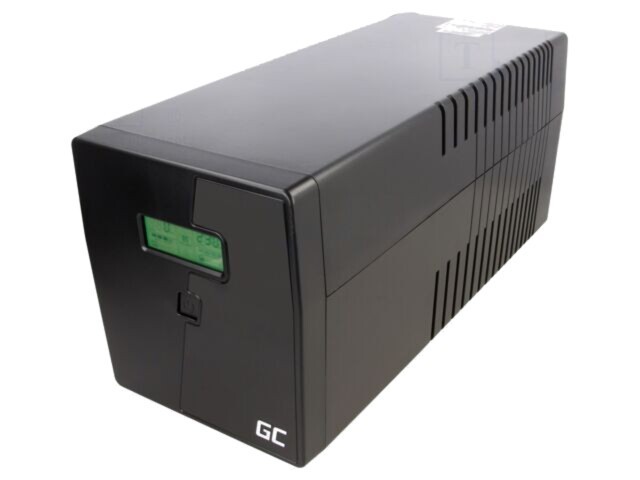 GREEN CELL UPS 600W 1kVA Line Interactive 7Ah, 230V, 5 prize Schuko și IEC C13