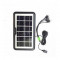 Incarcator cu panou solar CCLAMP CL-650WP 6V/4W 0.63A mufa USB telefoane + cablu