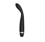 Vibrator Slim Punctul G, 10 Moduri Vibratii, Silicon, USB, Negru, 17.5 cm, Guilty Toys