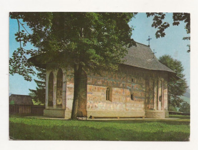 RF15 -Carte Postala - Suceava, Manastirea Gura Humorului, circulata 1974 foto