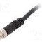 Conector M8, 3 pini, clasa etanseitate IP67, AMPHENOL - LTW8-03AMMM-SL7A02