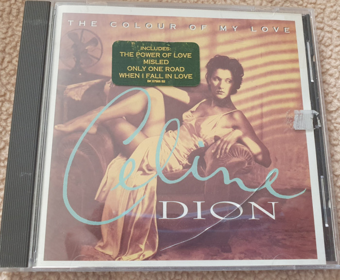 Celine Dion, The colour of my love, CD original USA 1993