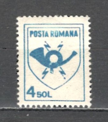 Romania.1991 Emblema Postei ZR.862 foto