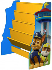 Organizator carti cu cadru din lemn Paw Patrol foto